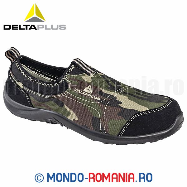 Pantofi de protectie din textil - MIAMI S1P camuflaj