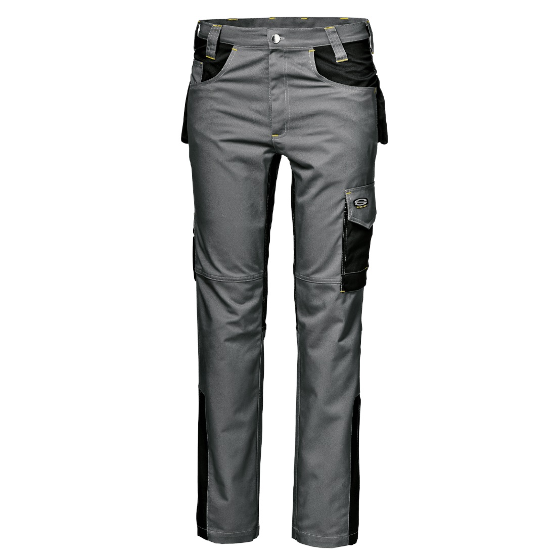 Pantaloni de lucru din doc bumbac FUSION gri/negru
