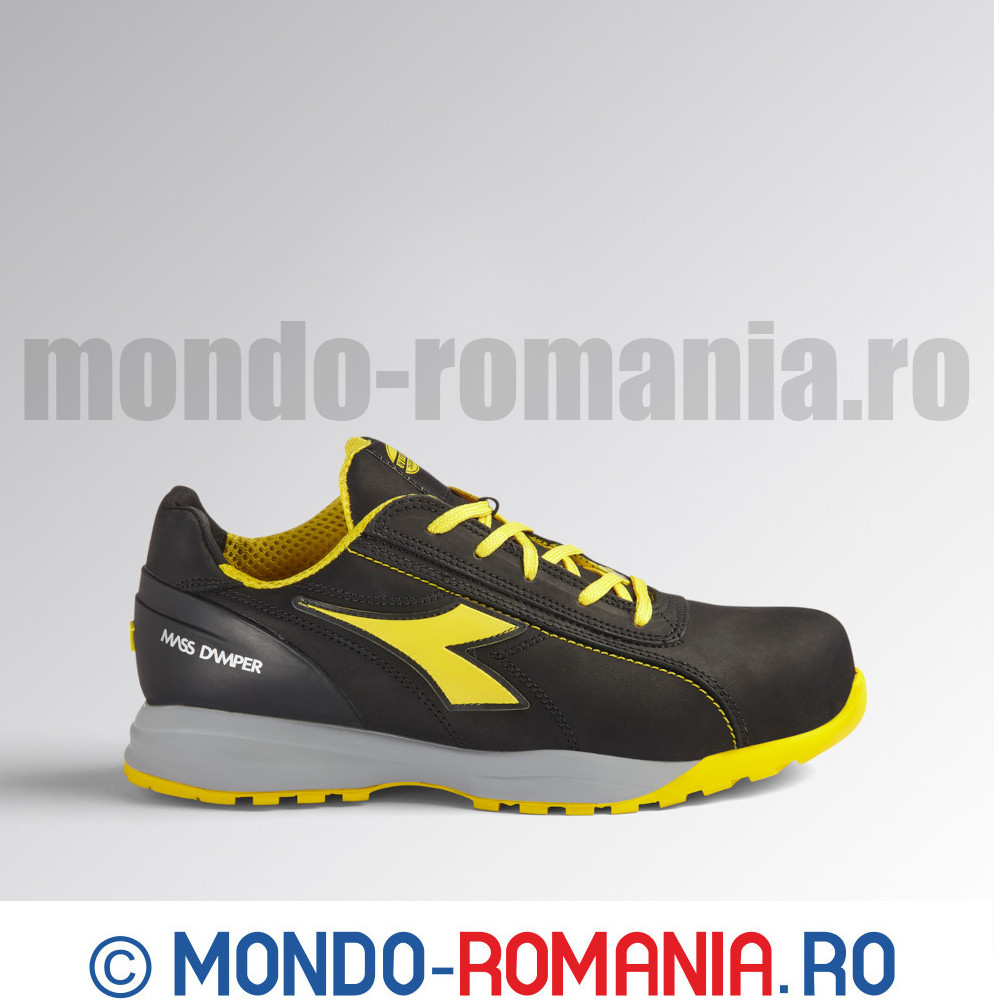  Pantofi de protectie cu bombeu din aluminiu - DIADORA - GLOVE MDS Black S3 HRO SRC