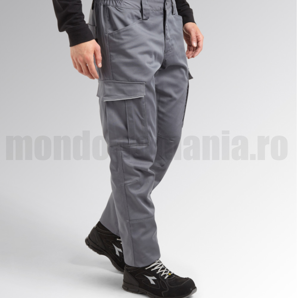 Pantaloni de lucru flexibili - DIADORA CARGO STRETCH Grey