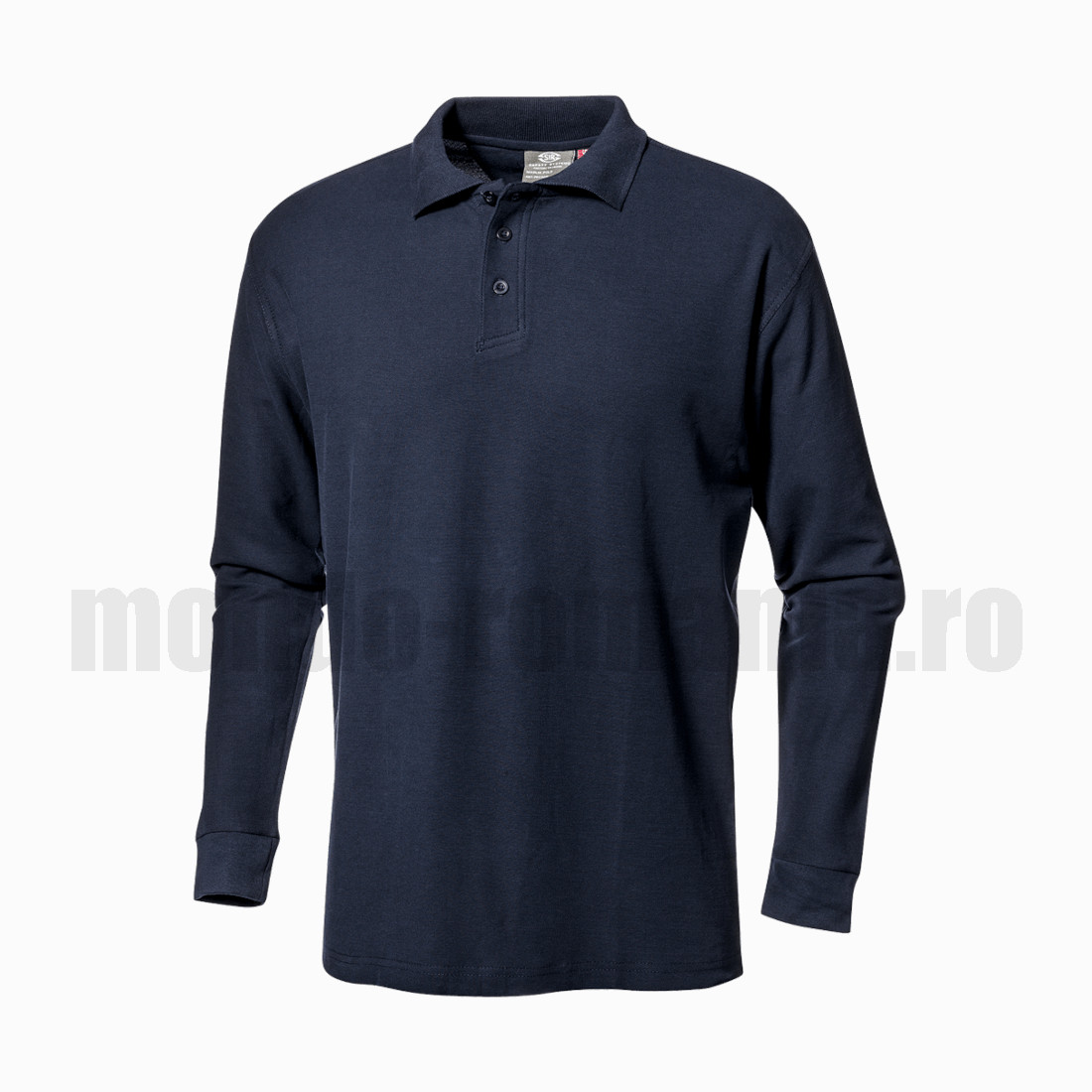 Tricou PIQUET POLO LONG bleumarin