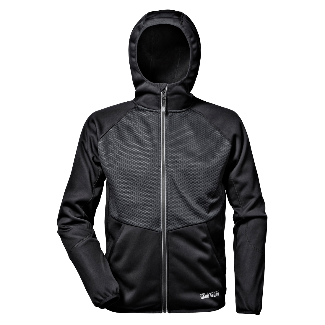 Softshell cu gluga DRAKE negru