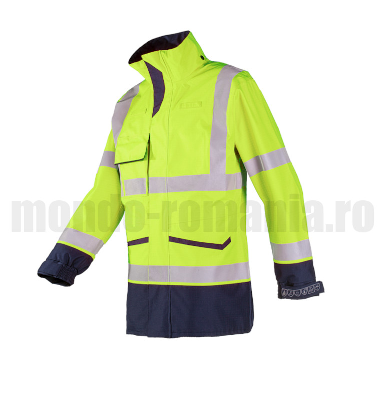 Jacheta SIOEN FALCON Hi-Vis Neon, antistatica, antichimica, ignifuga