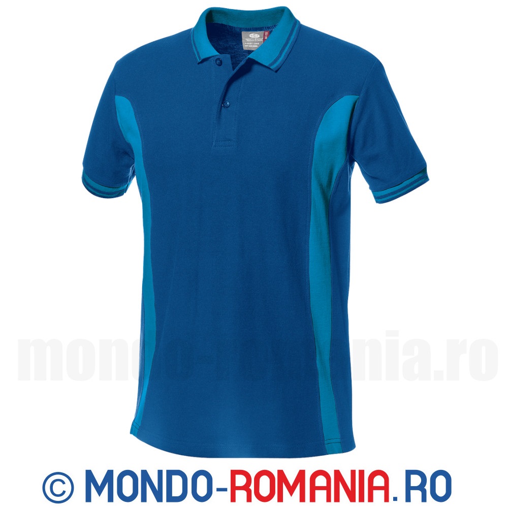 Tricou POLO cu maneca scurta - POLO LUNA albastru / bleu