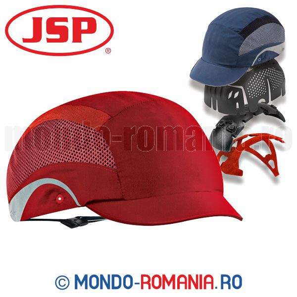 Sapca JSP AEROLITE Rosu -2.5cm - AAG000-000-600