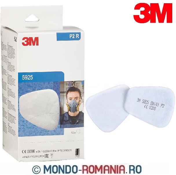 Prefiltre 3M P2 - protectie filtre la pulberi - Prefiltru filtre 3M - set 2 buc. 5925