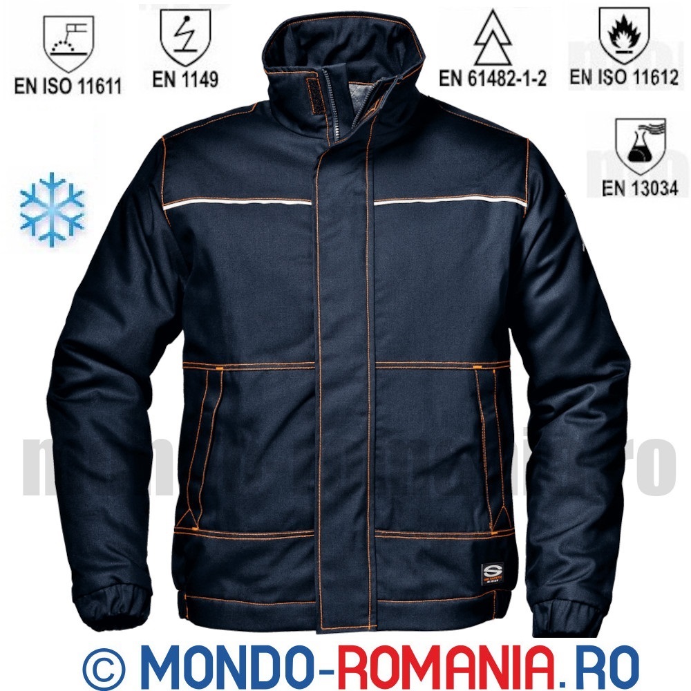 Scurta ignifuga, antistatica, antichimica, arc electric - POLYTECH WINTER