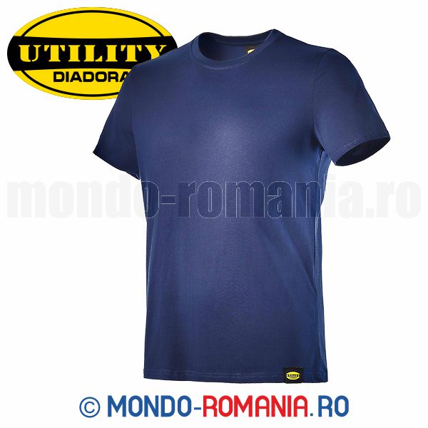  Tricou Diadora din bumbac organic - DIADORA ATONY ORGANIC Blue