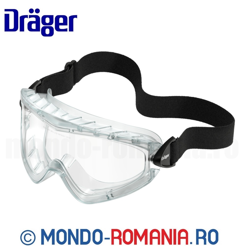 	 Ochelari incolori de protectie de tip goggles - DRAGER X-pect 4400 Clear - 3717320