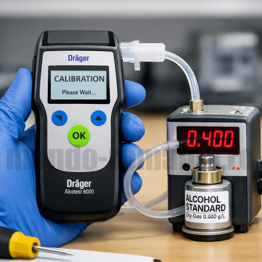Serviciul de testare - calibrare - Calibrare alcooltester Drager 6000