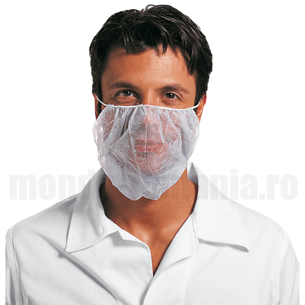 	 Set 1000 buc. semimasca protectie barba - POLIFILM