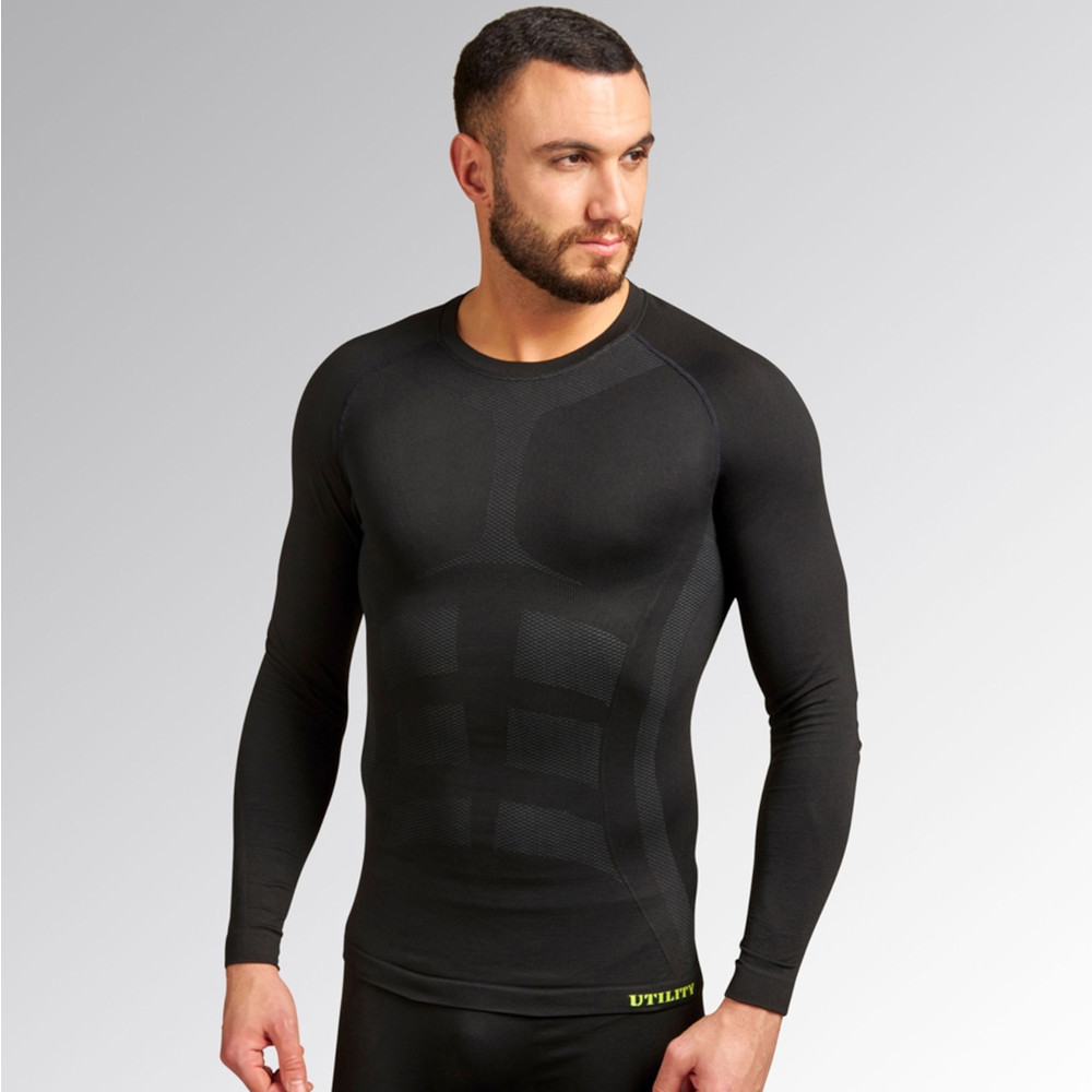 Bluza cu maneca lunga pentru sezonul rece - Diadora SEAMLESS EVO