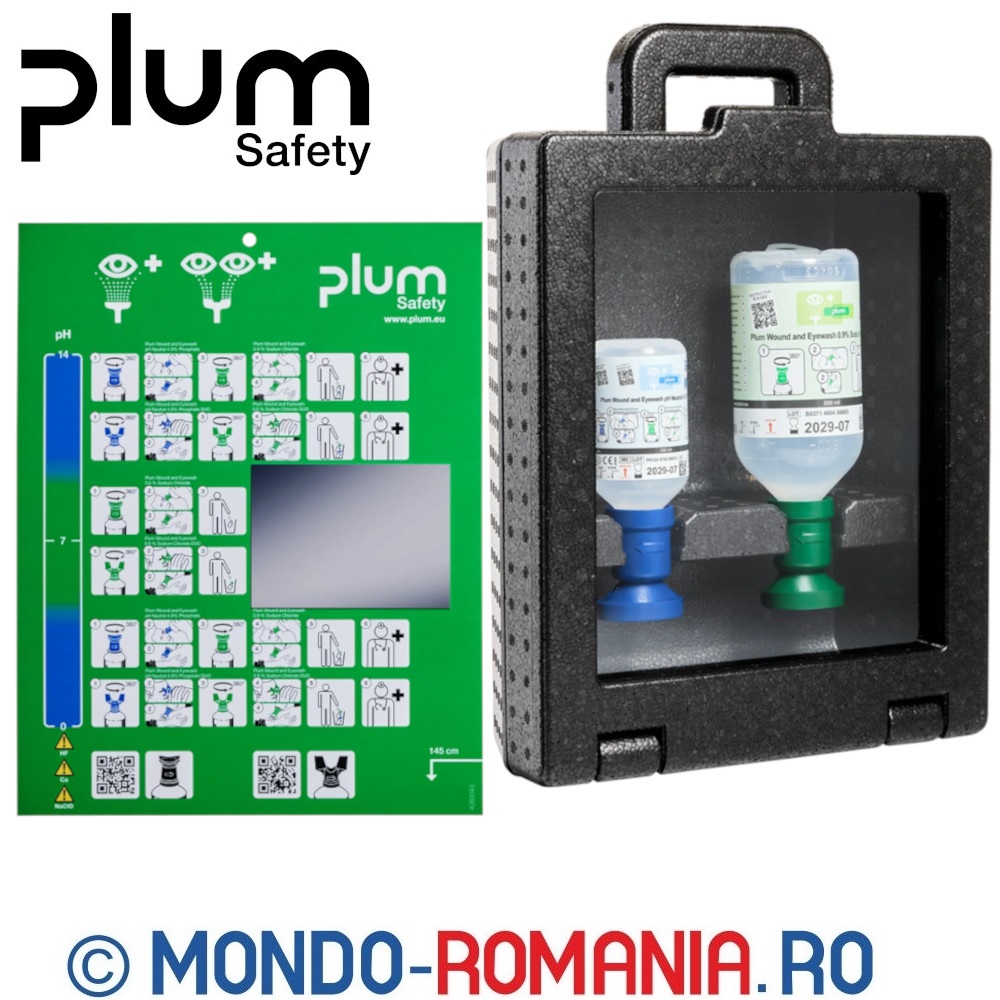 Statie portabila pentru interventie de urgenta in caz de contaminarea ochilor - PLUM IBOX2 - 4921