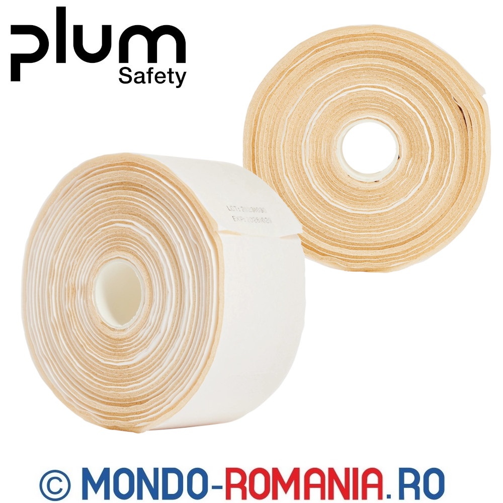 Rezerva de 2 role bandaj autoadeziv - PLUM Quicksoft BEJ - 5542