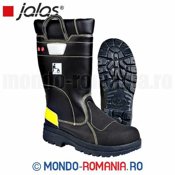 Cizme profesionale pentru pompieri JALAS 4768 FIRE RESCUE negru