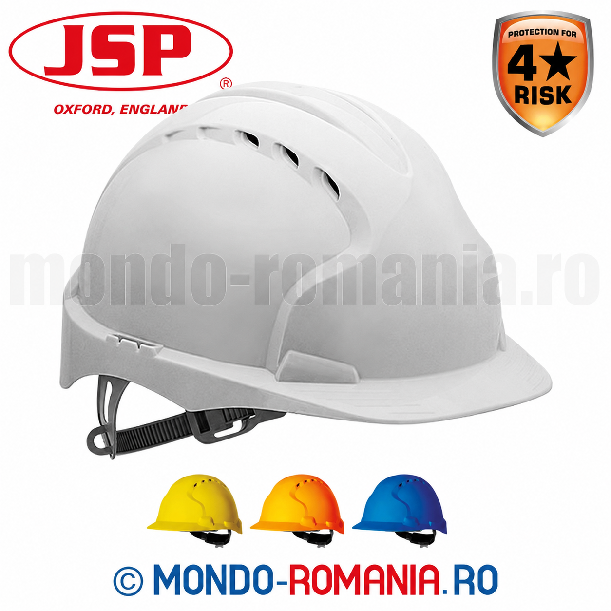 Casca de protectie JSP EVO2 alba