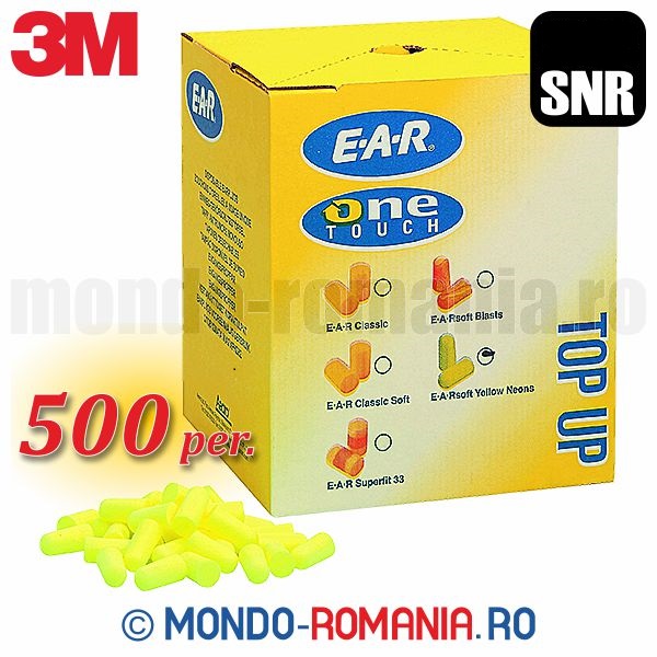 Rezerva de 500 perechi antifoane interne EAR SOFT