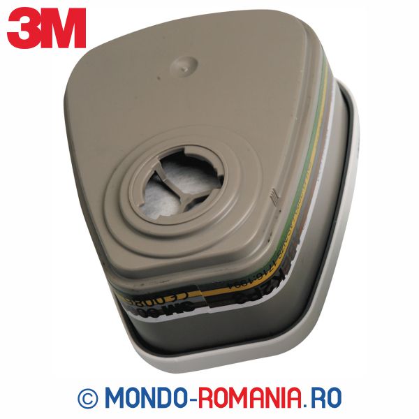 Set de filtre 3M pentru semimasca 3M seria 6000 si masca integrala 3M 6800 Filtru 3M pentru vapori si gaze