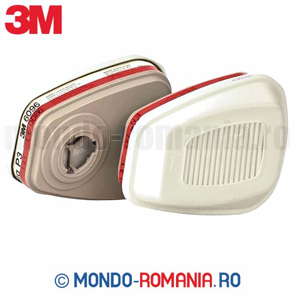 Filtre impotriva vaporilor si particulelor de mercur 3M 6096 A1HgP3R-set de 2 buc
