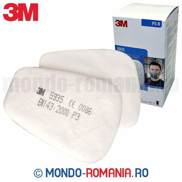 Prefiltre protectie filtre la pulberi fine 3M cutie 10 set-uri 5935