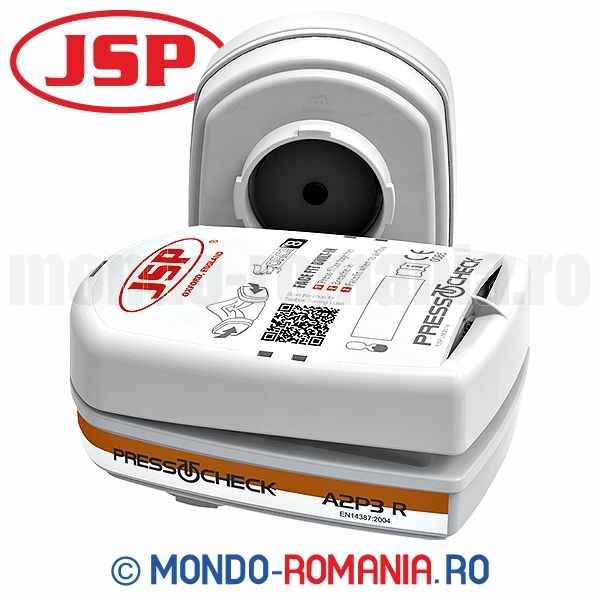 Set de filtre pentru protectie la vapori organici si pulberi fine de particule solide JSP - A2P3 - set 2 buc