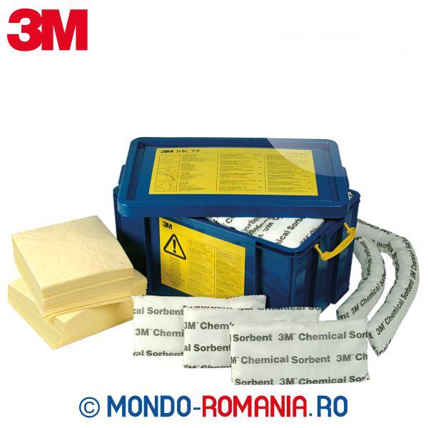 Kit 3M de interventie pentru deversari de substante periculoase - KIT 3M