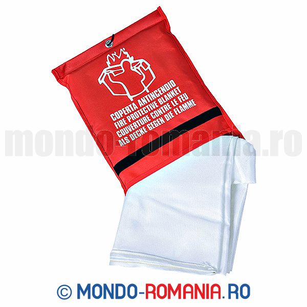 Patura ignifuga - Patura antifoc - paturi 155 X 155 cm