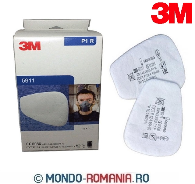 Prefiltre 3M P1 protectie filtre la pulberi CUTIE 15 per cutie 15 set-uri 5911