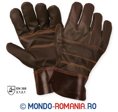 Manusi de protectie integral din piele INTEGRAL Francolin - STOC EPUIZAT
