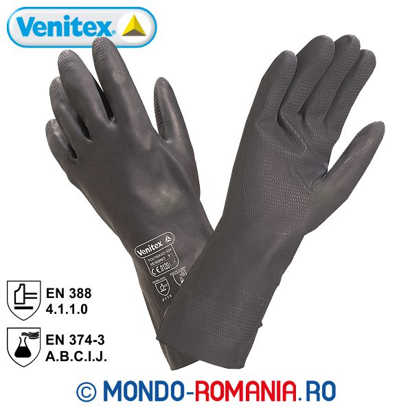 Manusi antichimice antiacide din neopren TOUTRAVO VE509