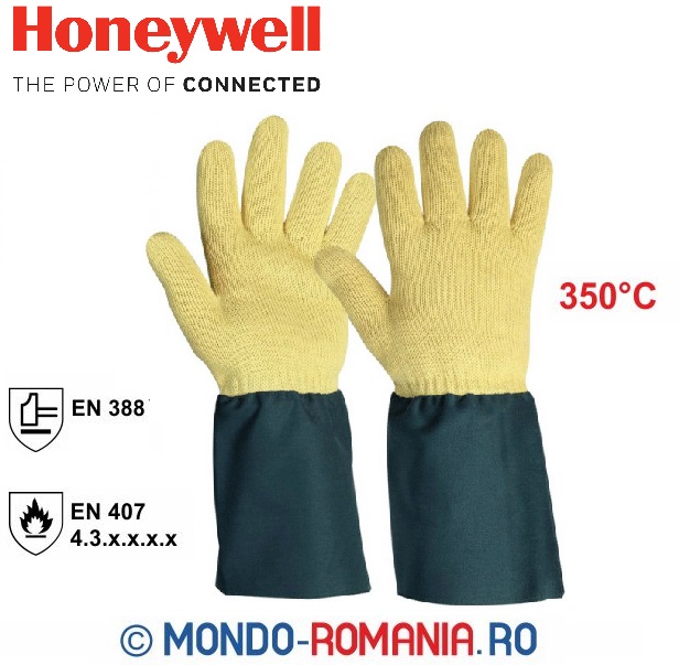 Manusi antitermice din tricot 100% Kevlar Honeywell ARATHERMA Comfort - STOC LIMITAT