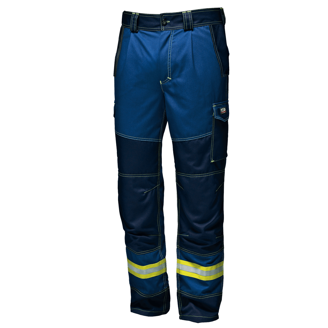 Pantaloni ignifugi, antistatici, arc electric, antichimici POLYTECH PLUS Multi Protection, albastru/bleumarin
