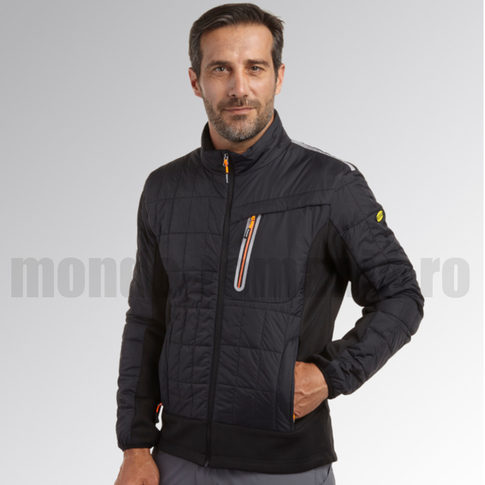 Jacheta termoizolanta pentru sezonul rece DIADORA Light PADDED negru