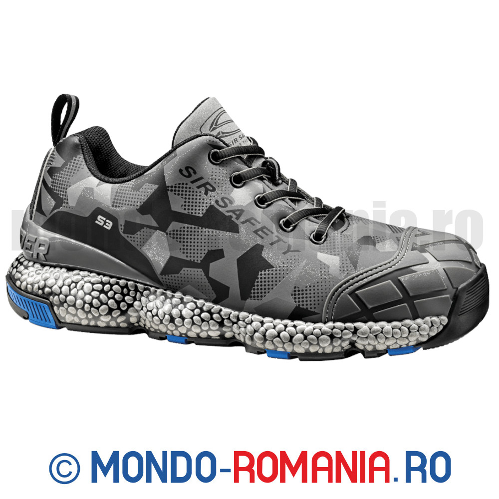 Pantofi protectie TURKANA S3 SRC, confortabili,bombeu aluminiu