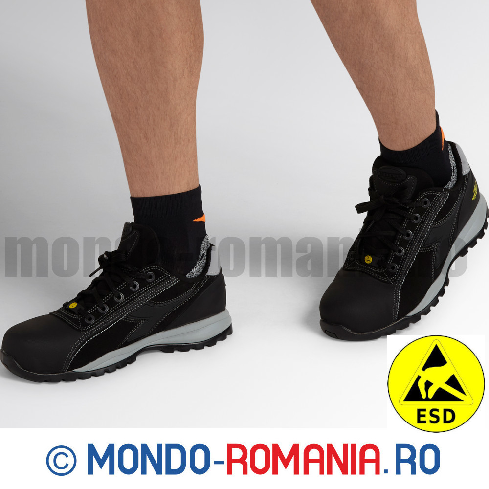 Pantofi protectie DIADORA - GLOVE NET S3 ESD HRO, respirabili